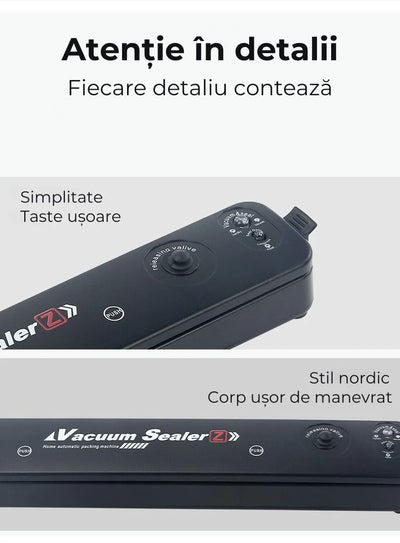 Super Aparat de Vidat si Sigilat (GRATIS 50 PUNGI)